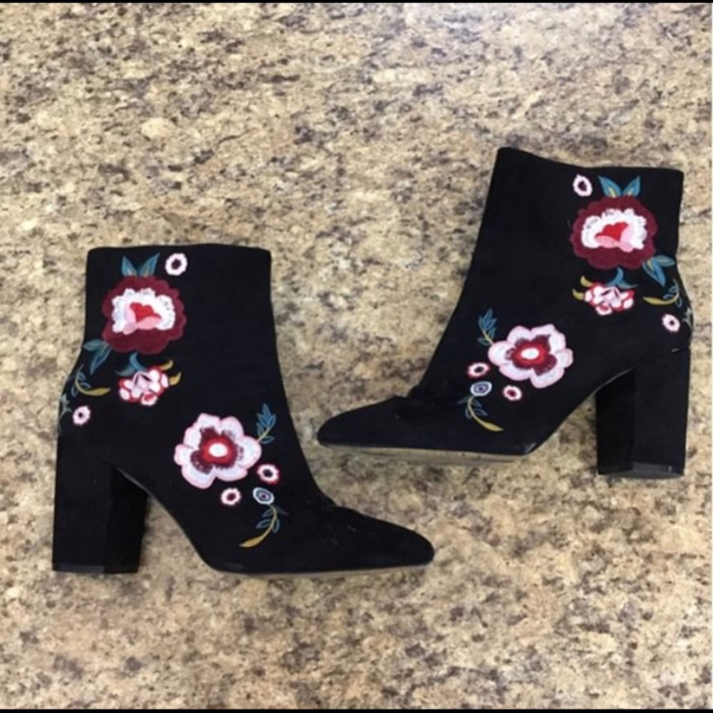 Express Floral Booties